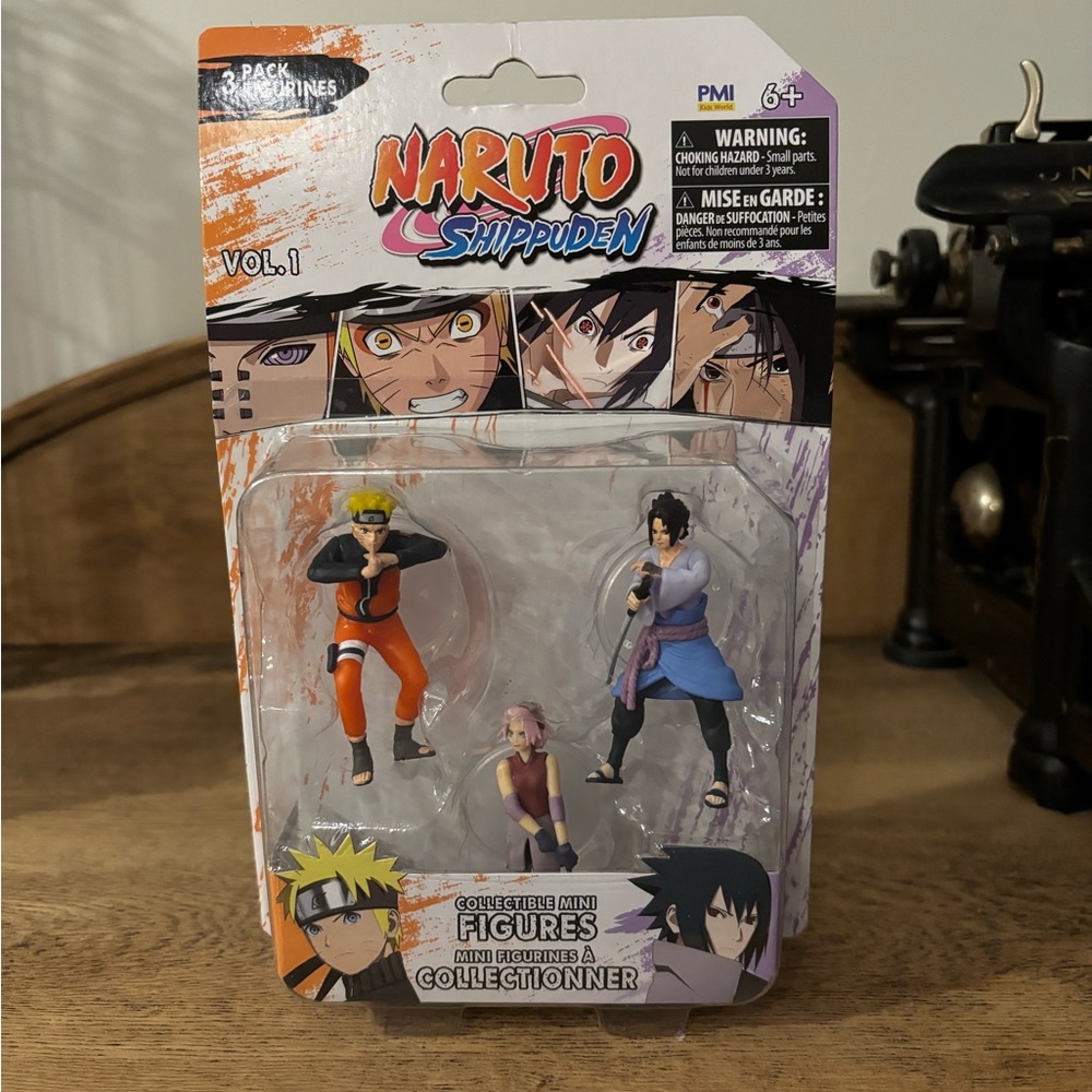 Naruto Shippuden 3 Pack Figurines Volume 1